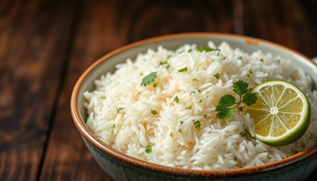 Fluffy basmati rice