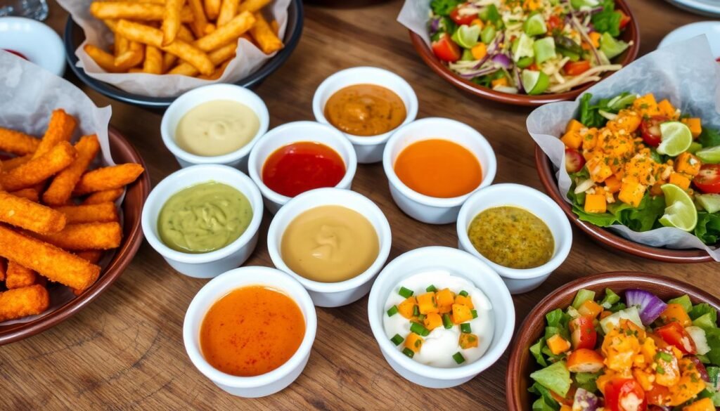 fish stick dipping sauces and side dishes