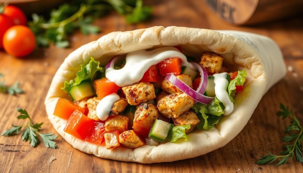 pita pocket as a meal