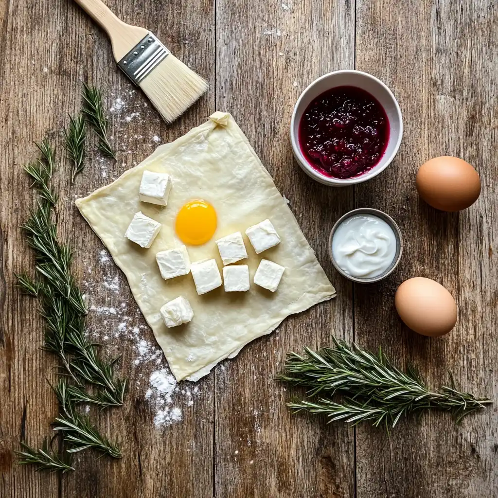 Cranberry Brie Bites