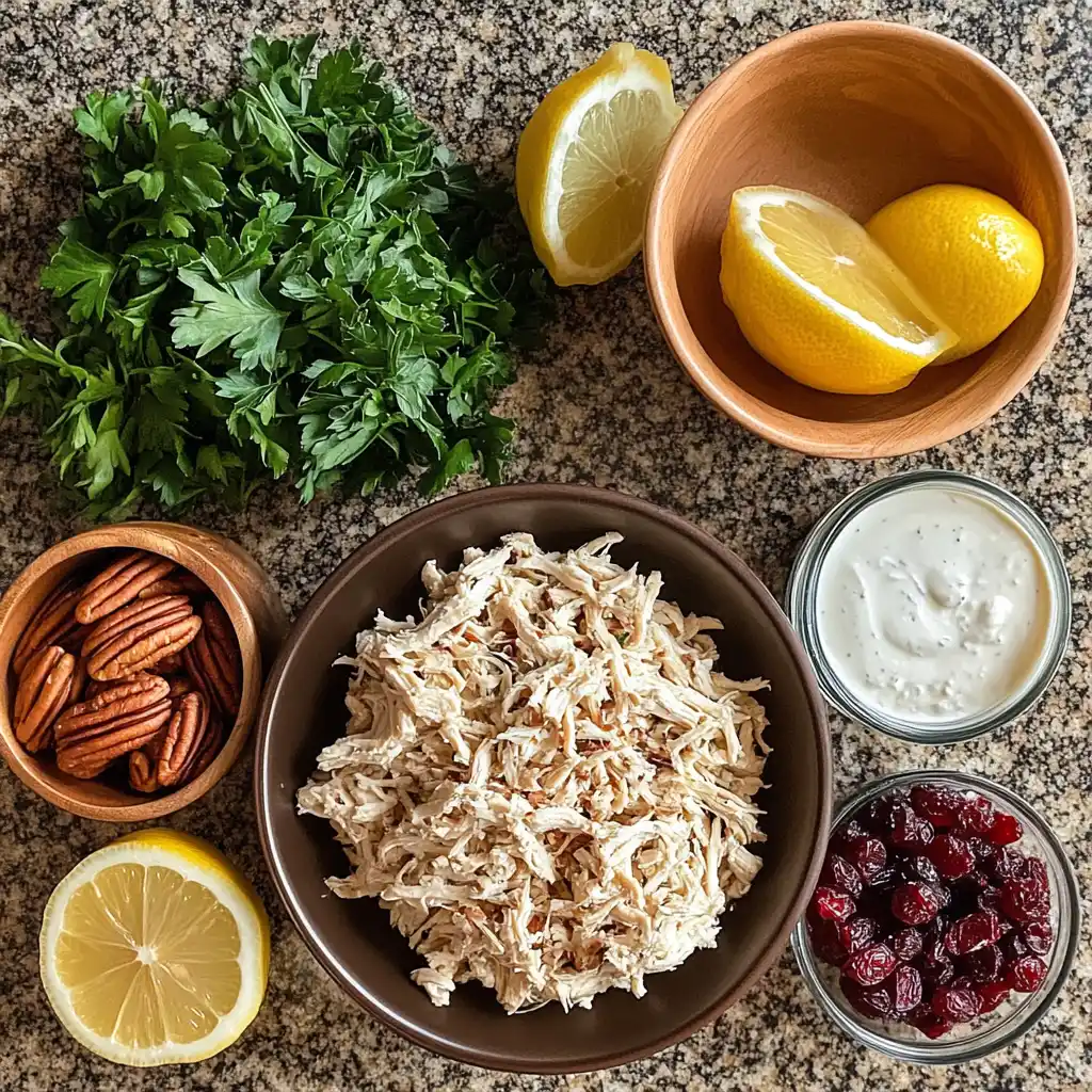 Cranberry Pecan Chicken Salad