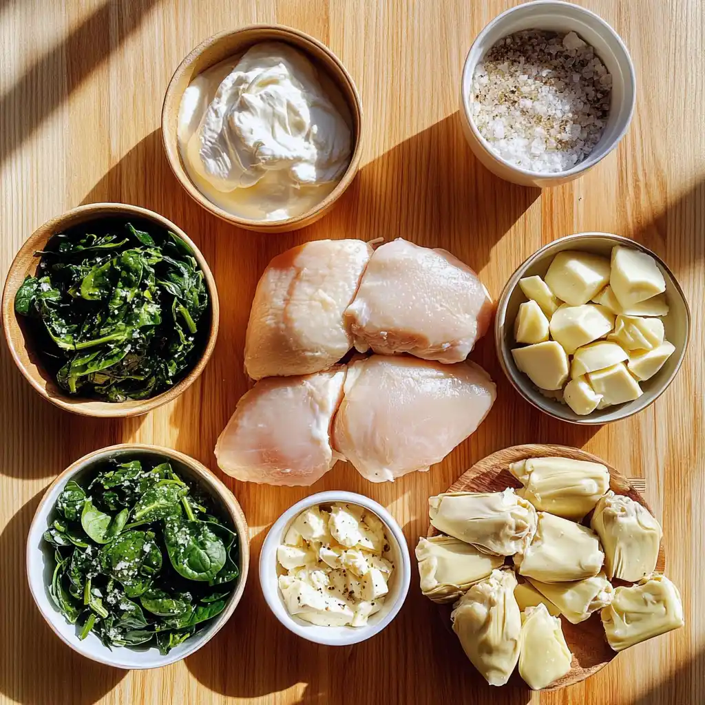 Spinach Artichoke Chicken