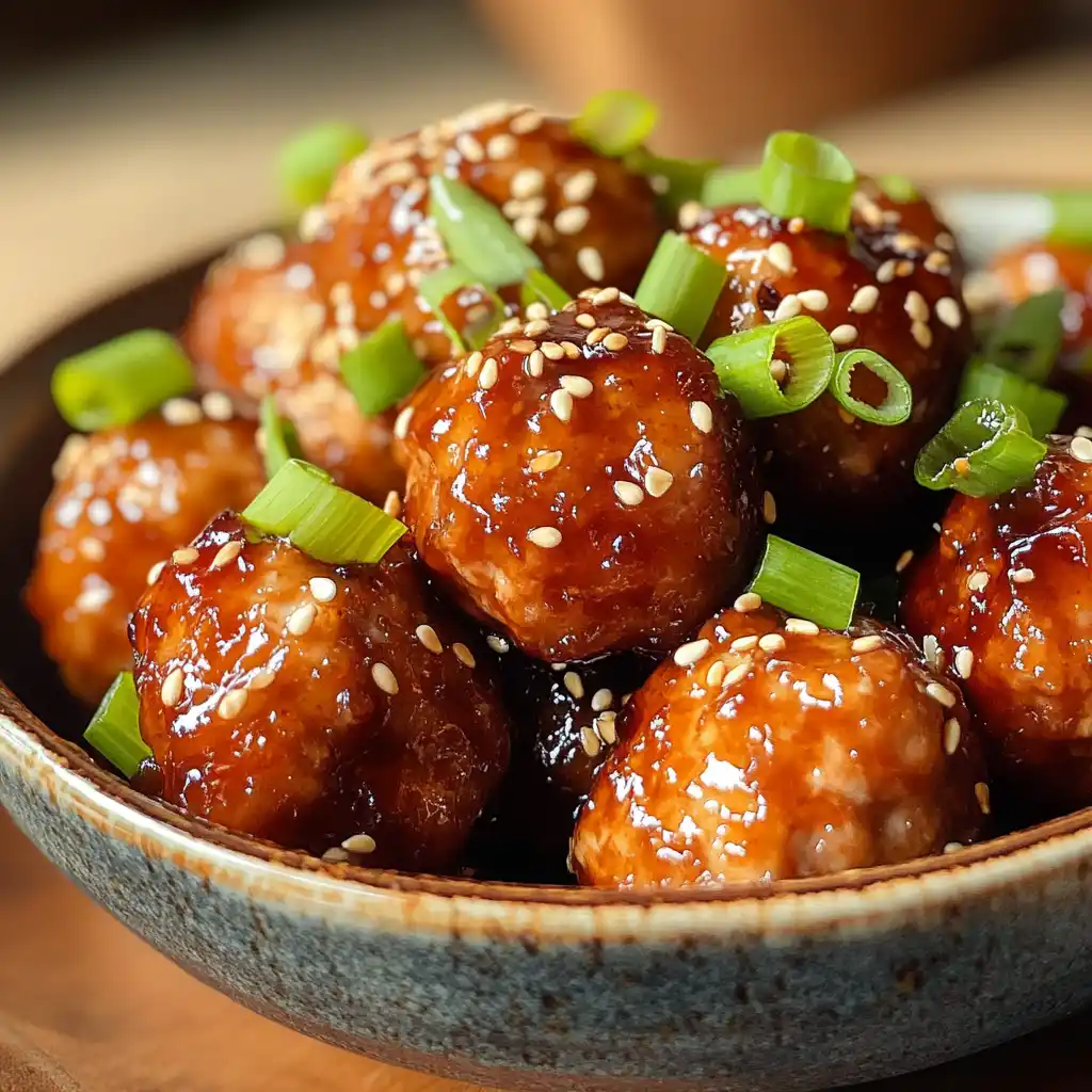 Teriyaki Chicken Meatballs