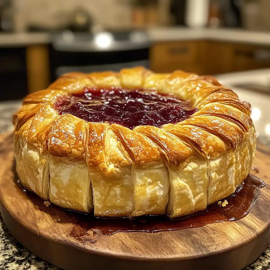 3-Ingredient Baked Brie with Jam Recipe : Make it Now!