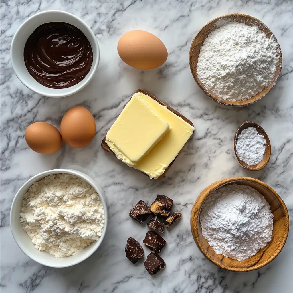 Nutella Hazelnut Snowball Cookies
