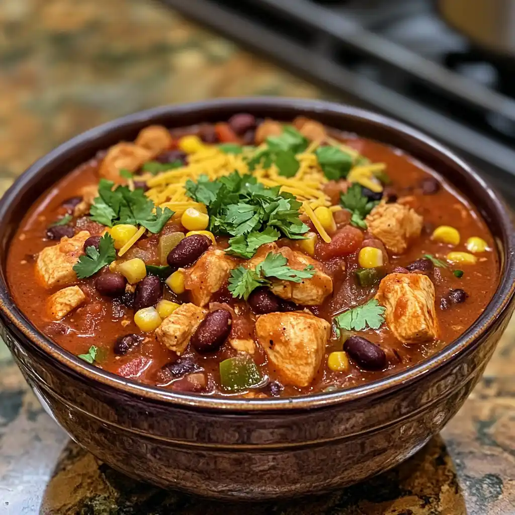 One-Pot Chicken and Black Bean Chili: Must-Try Recipe!