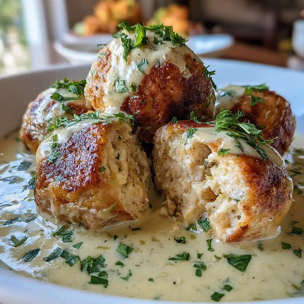 Coconut Chicken Meatballs
