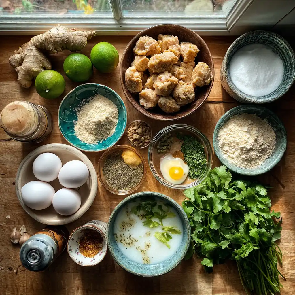 Coconut Chicken Meatballs