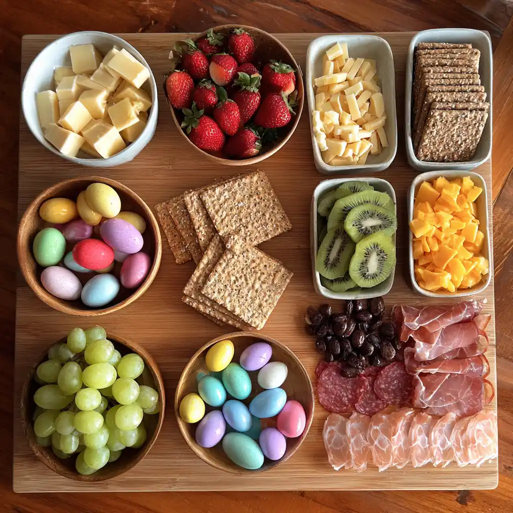 Easter Charcuterie Board 