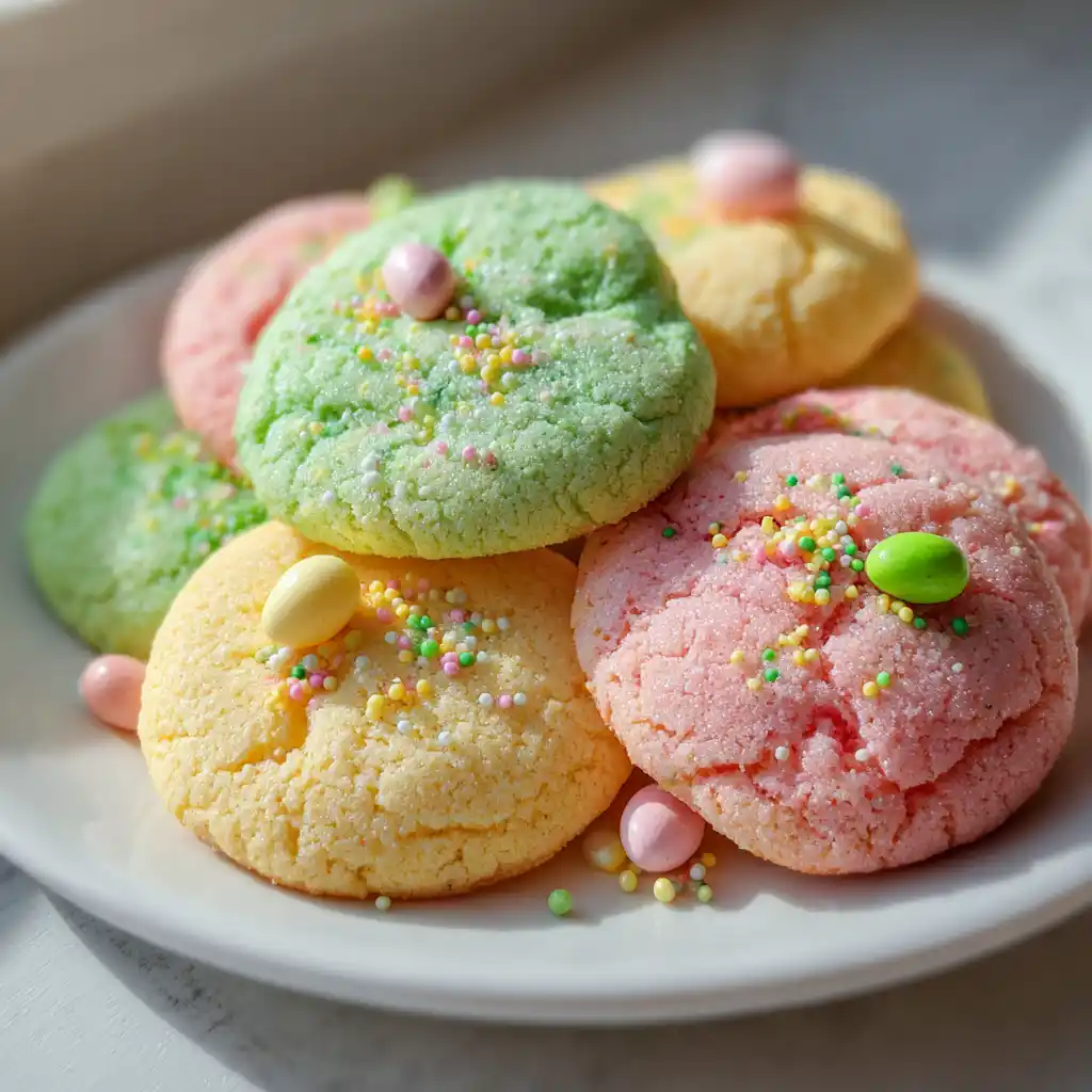 Easter Day Jello Cookies (Colorful, Soft & Fun)