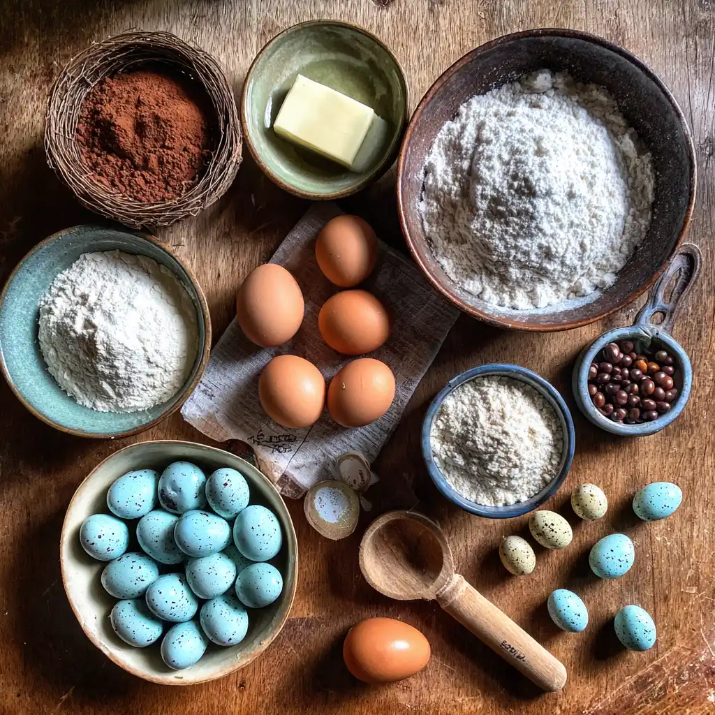 Easter Nest Chocolate Cake