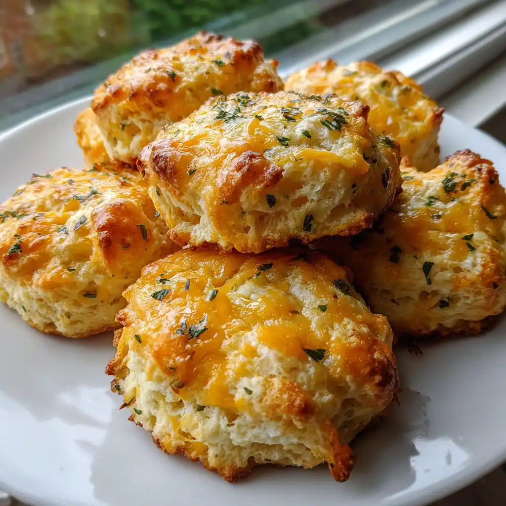 Easy Keto Cheddar Biscuits (Almond Flour Soft & Cheesy)