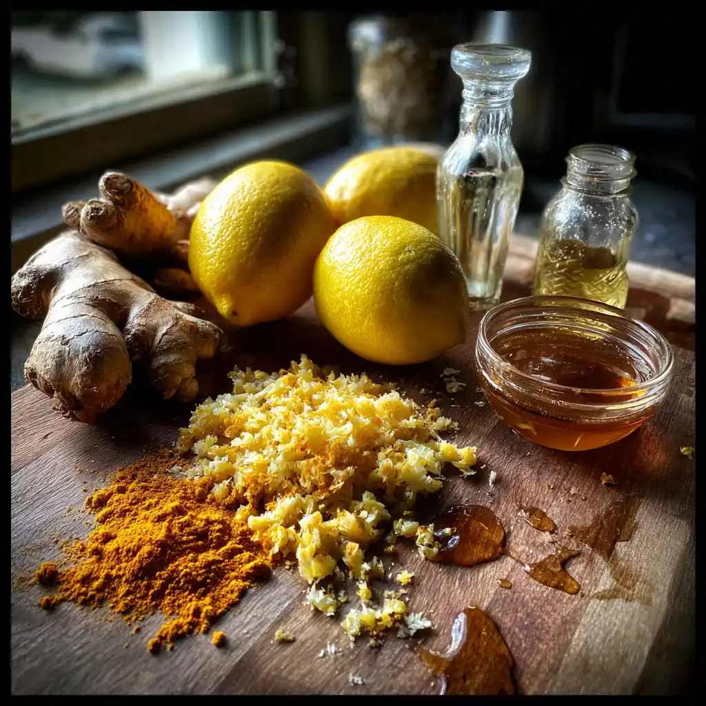 Ginger Lemon Turmeric Wellness Shot
