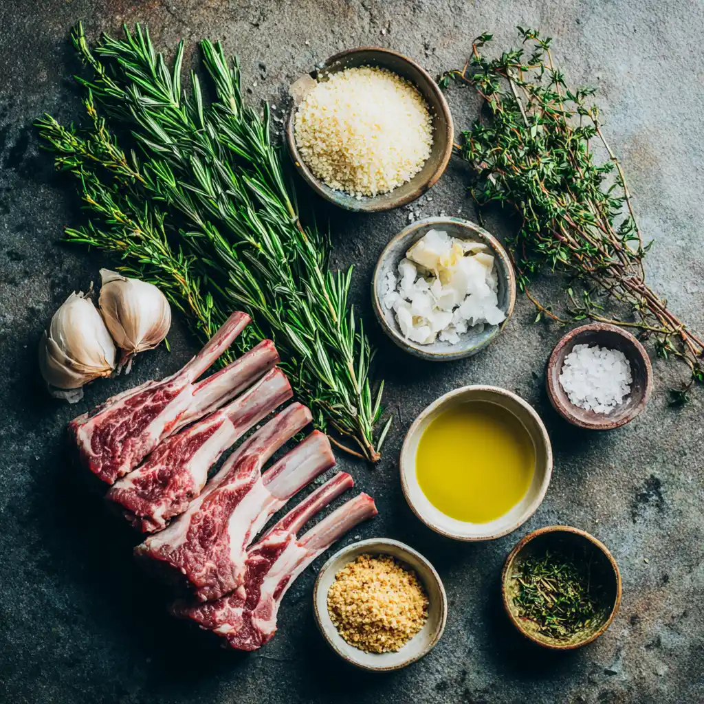 Herb-Crusted Rack of Lamb