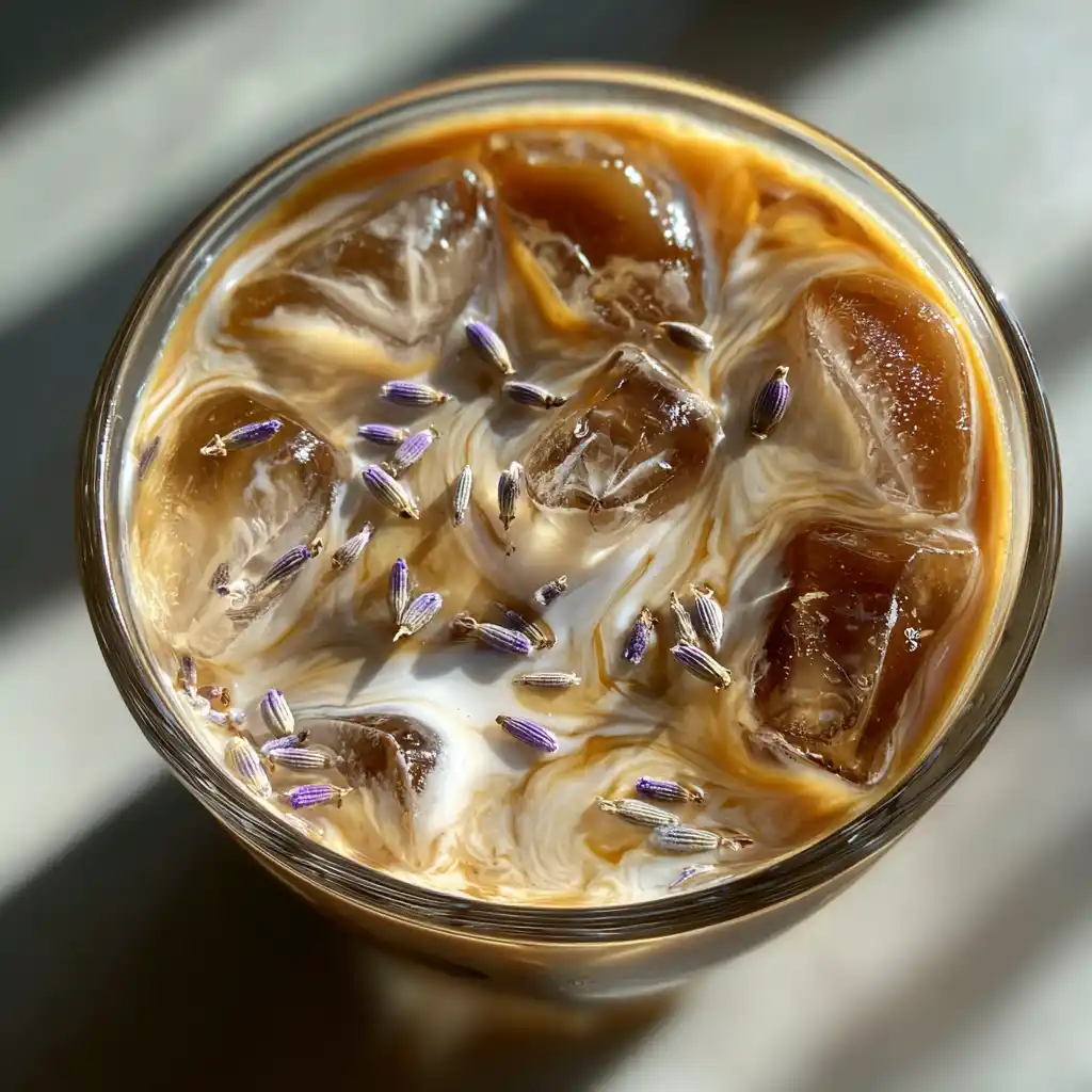 Iced Lavender Honey Latte