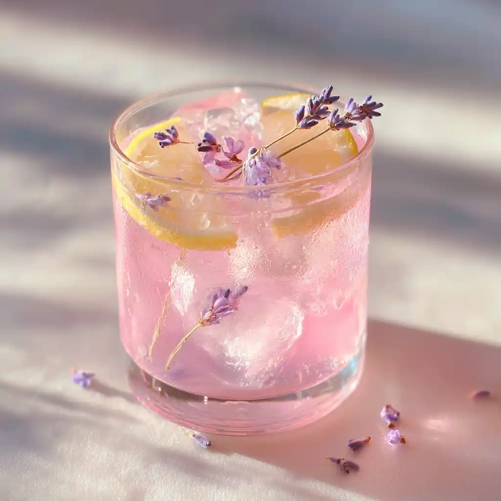 Easy Lavender Lemonade (Pink & Aesthetic)