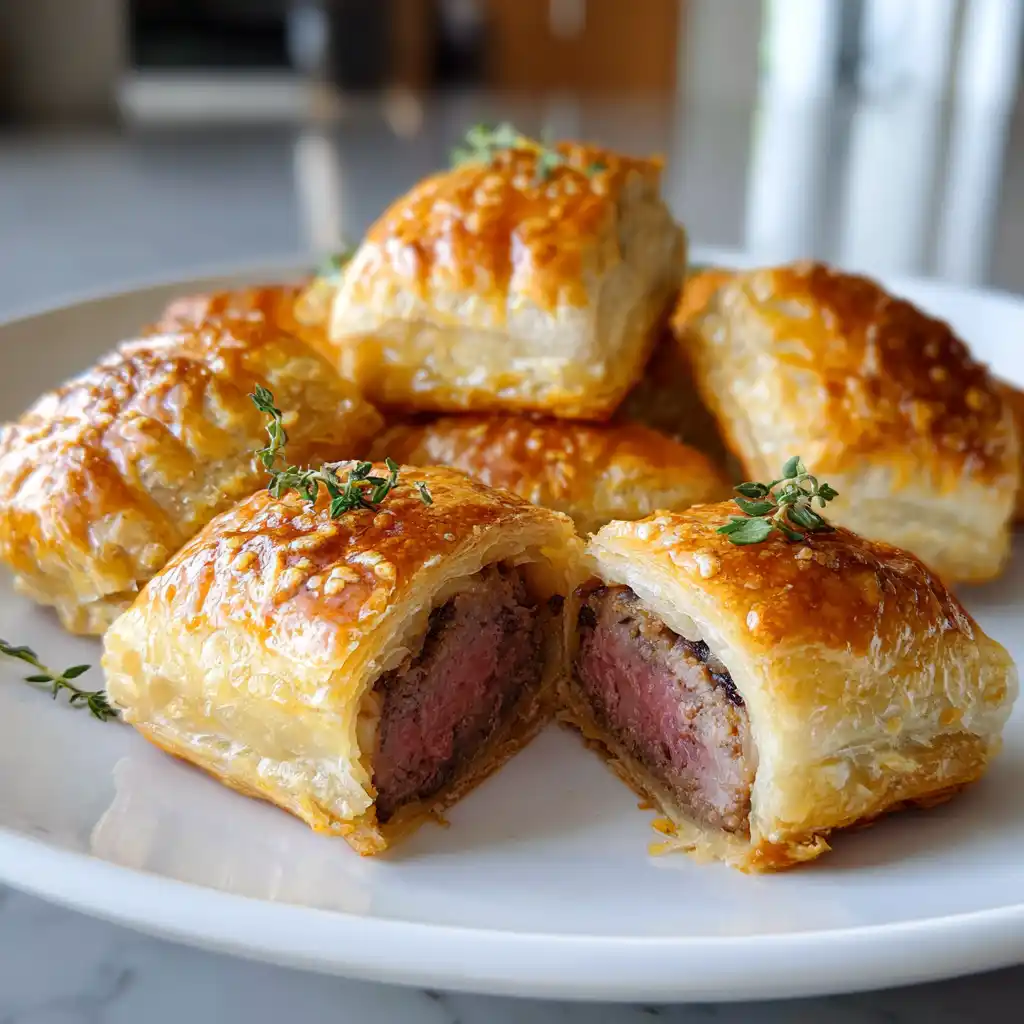 Mini Beef Wellington (Elegant Bite-Size Appetizers)