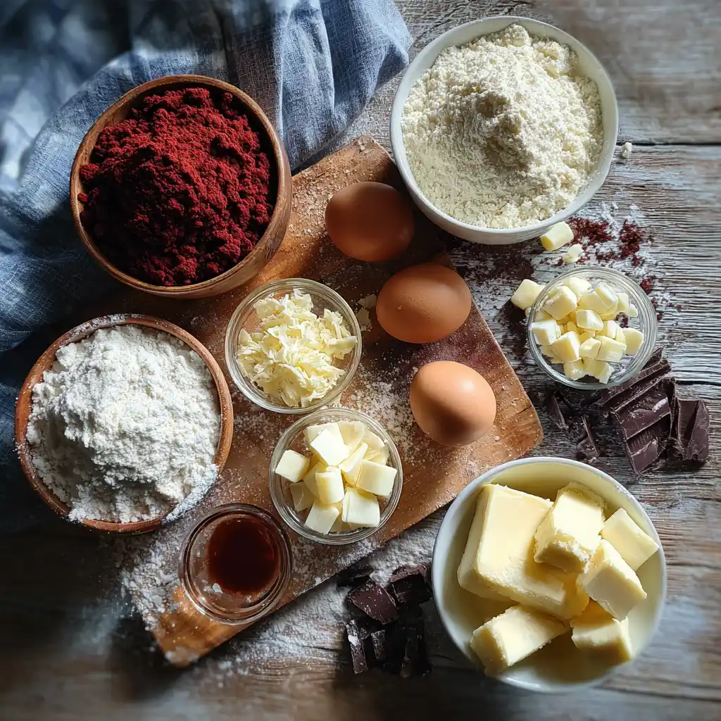Red Velvet Brownie Bites