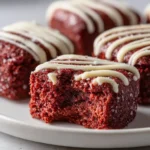 Red Velvet Brownie Bites