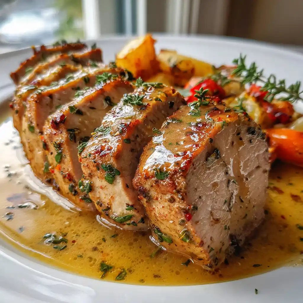 Slow Cooker Pork Tenderloin (Tender, Juicy & Flavorful)